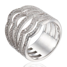 Fashion Silver Ring CZ Stone